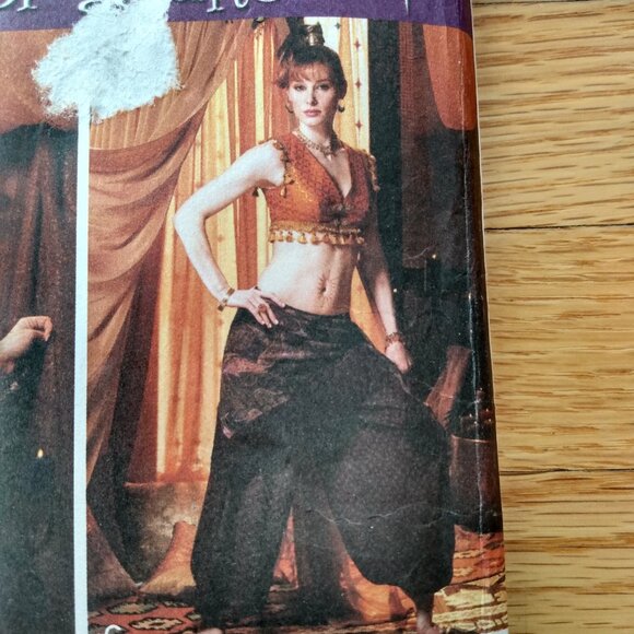 Peasant Blouse Skirt Belly Dancer Costume Sewing Pattern Size 14-20 5359 - Picture 5 of 12